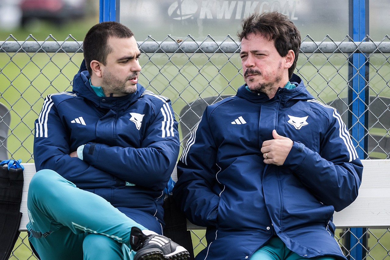 O técnico Fernando Diniz durante pré-temporada do Cruzeiro nos Estados Unidos