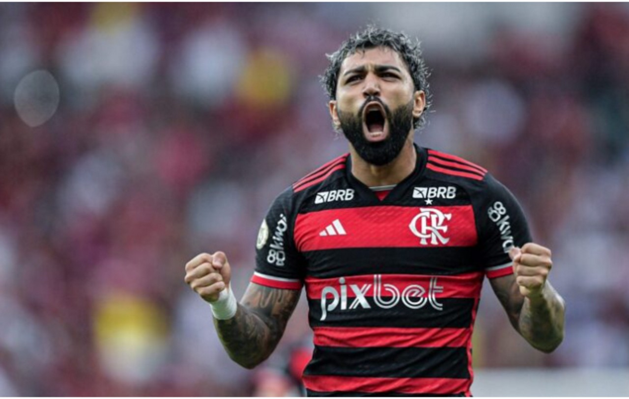 Gabigol tem contrato com o Flamengo até 31 de dezembro de 2024