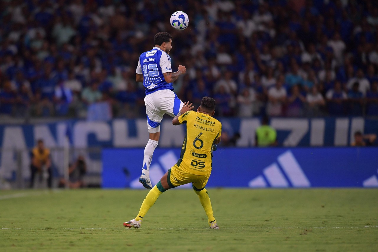 Cruzeiro x Mirassol no Mineirão. 
