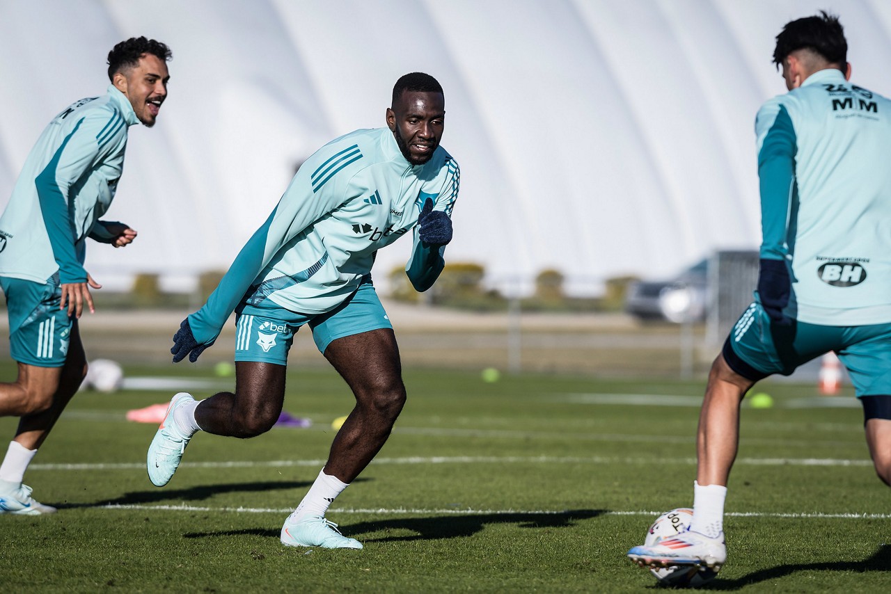 Eduardo e Bolasie durante pré-temporada nos Estados Unidos