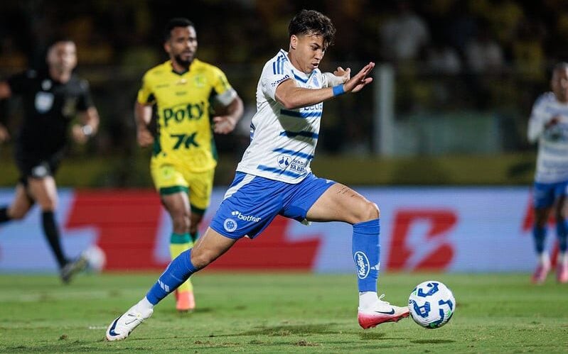 Contra o Mirassol, mais uma vez, Kaio Jorge marcou no início da partida (Foto: Rapha Marques/Cruzeiro)