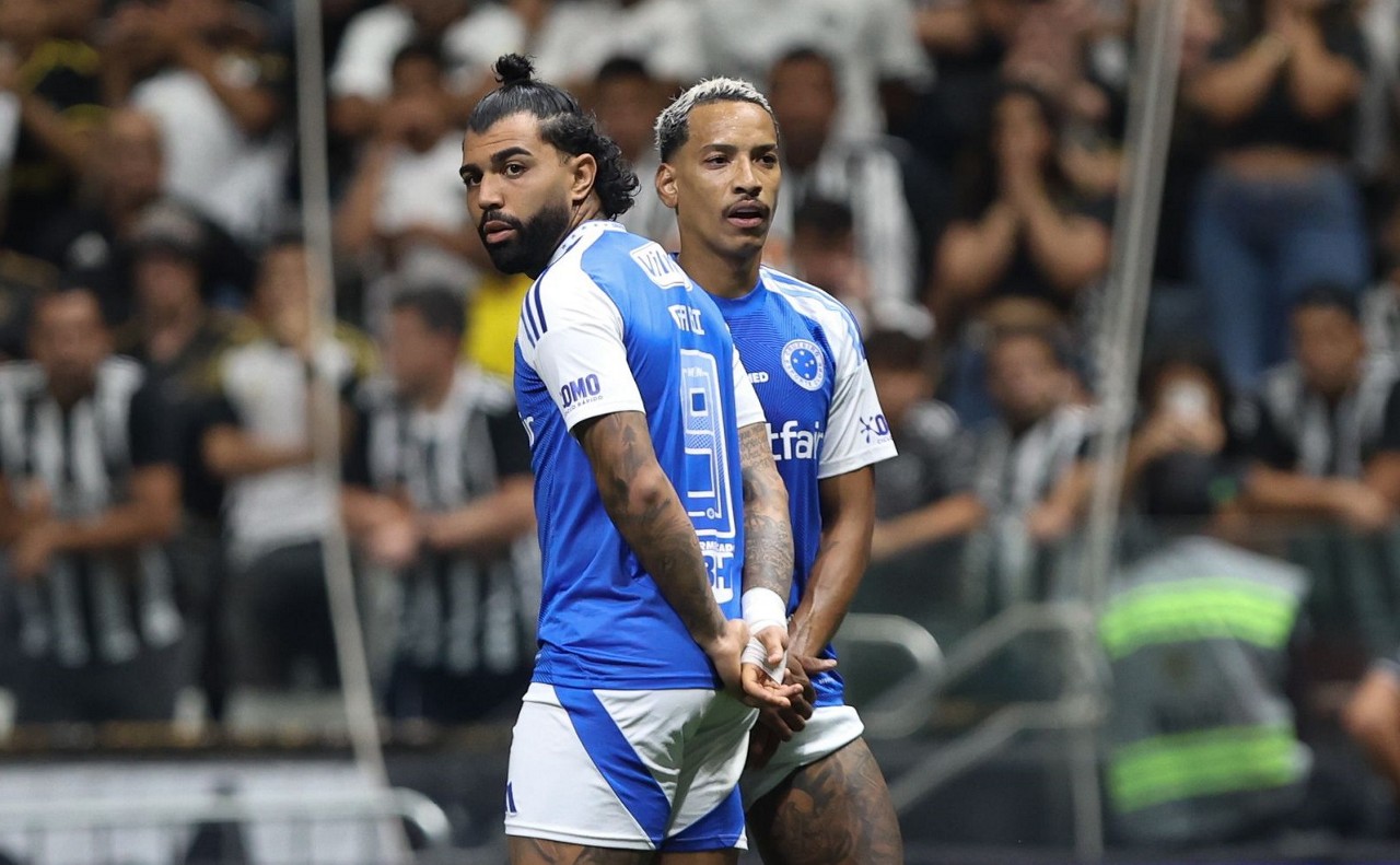 Gabigol entrou no segundo tempo no lugar de Kaio Jorge