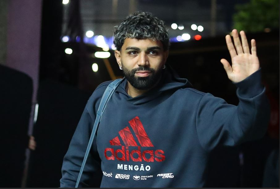 Gabigol não vai entrar em campo pelo Flamengo na partida diante do Galo