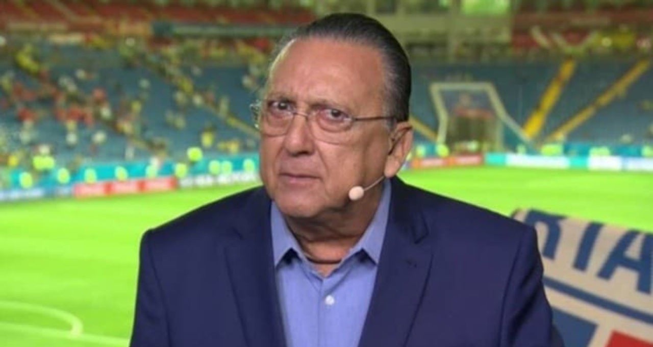 Galvão Bueno deixou a Globo após o fim da Copa do Catar, em 2022