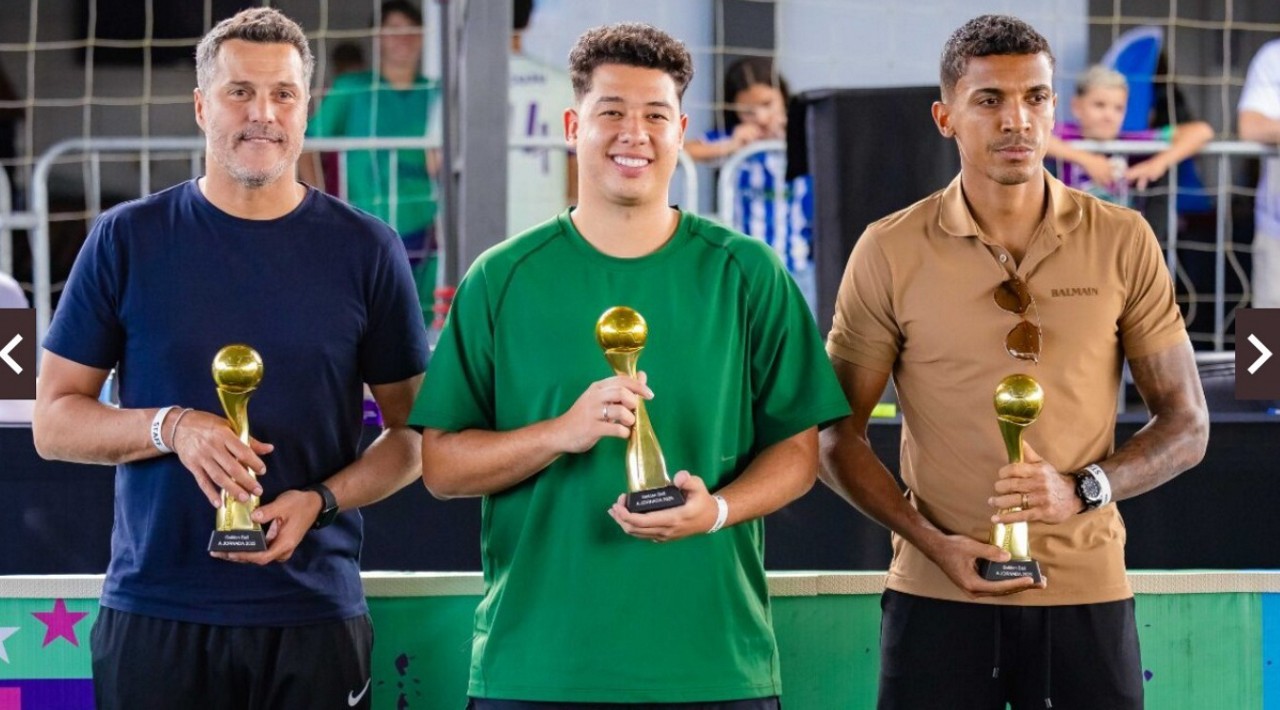 Júlio César e Luis Gustavo são jurados, juntamente com o ex-Cruzeiro, Athirson