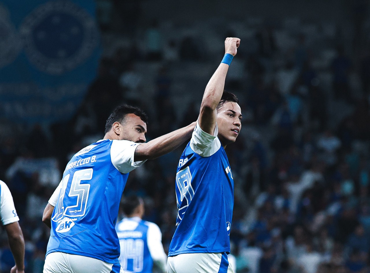 Kaio Jorge marcou 3 gols na partida deste domingo (13) contra o Grêmio, no Mineirão