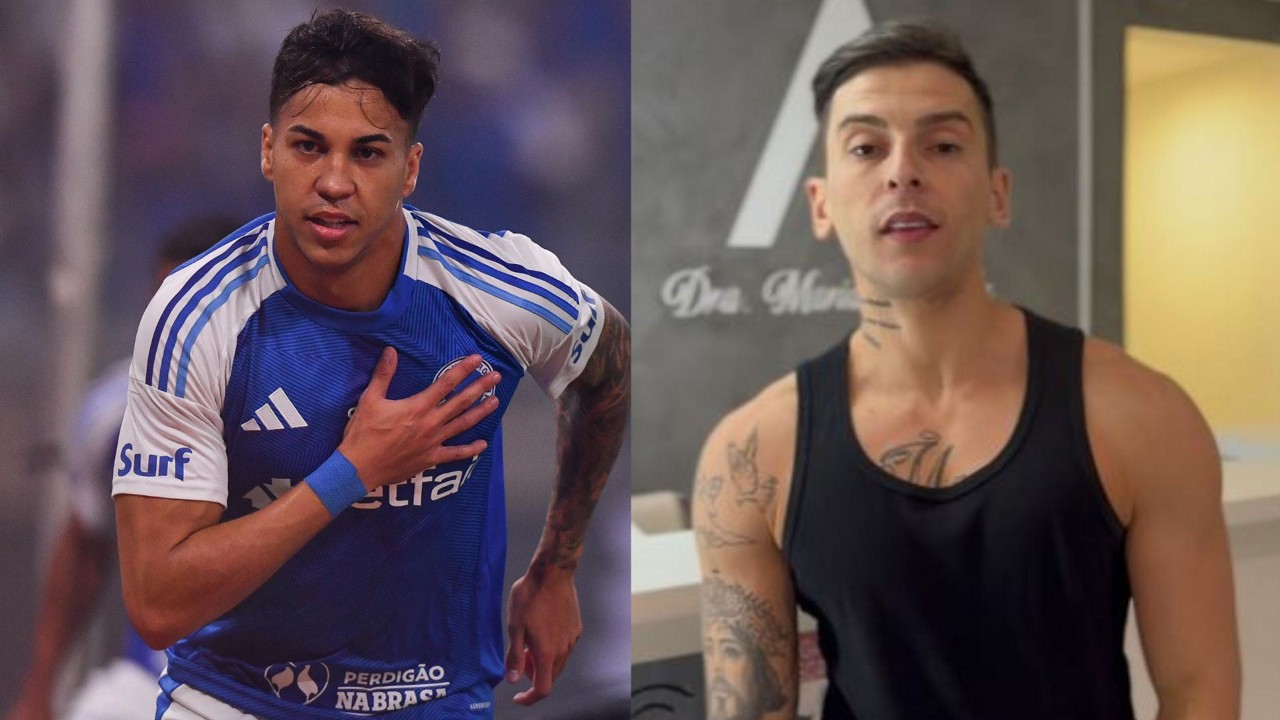 Kaio Jorge dançou música de Mc Gimenes após gol diante do Palmeiras