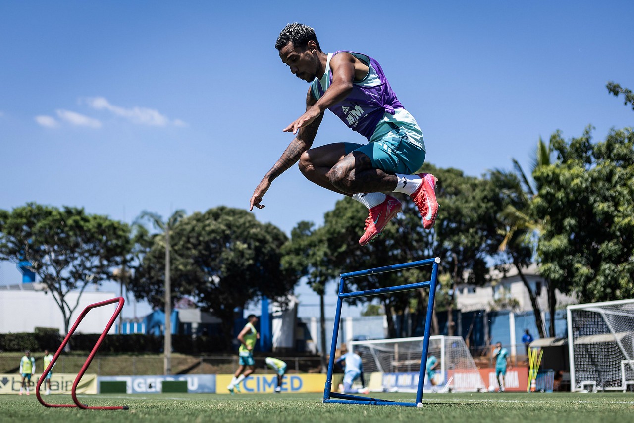 Cruzeiro segue sua rotina de treinamentos na Toca