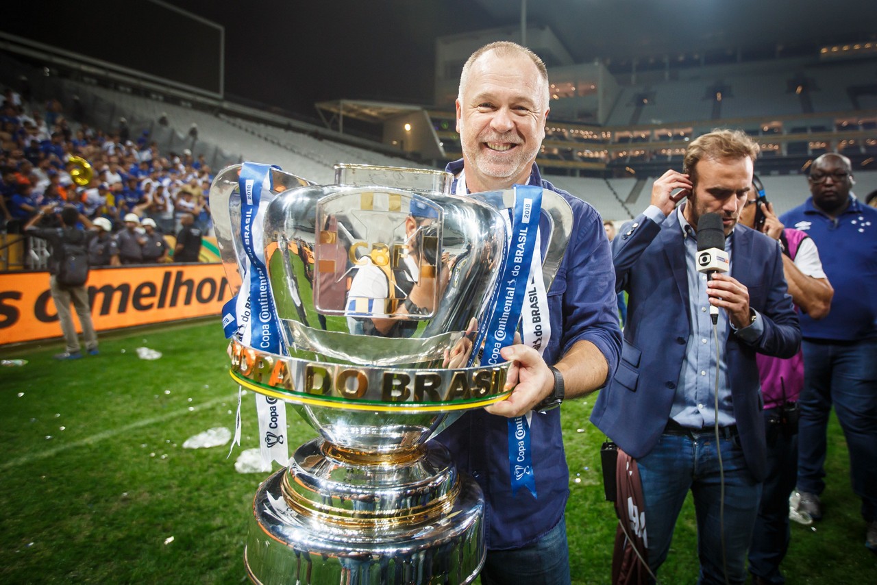 Mano Menezes comandou o Cruzeiro em 235 partidas