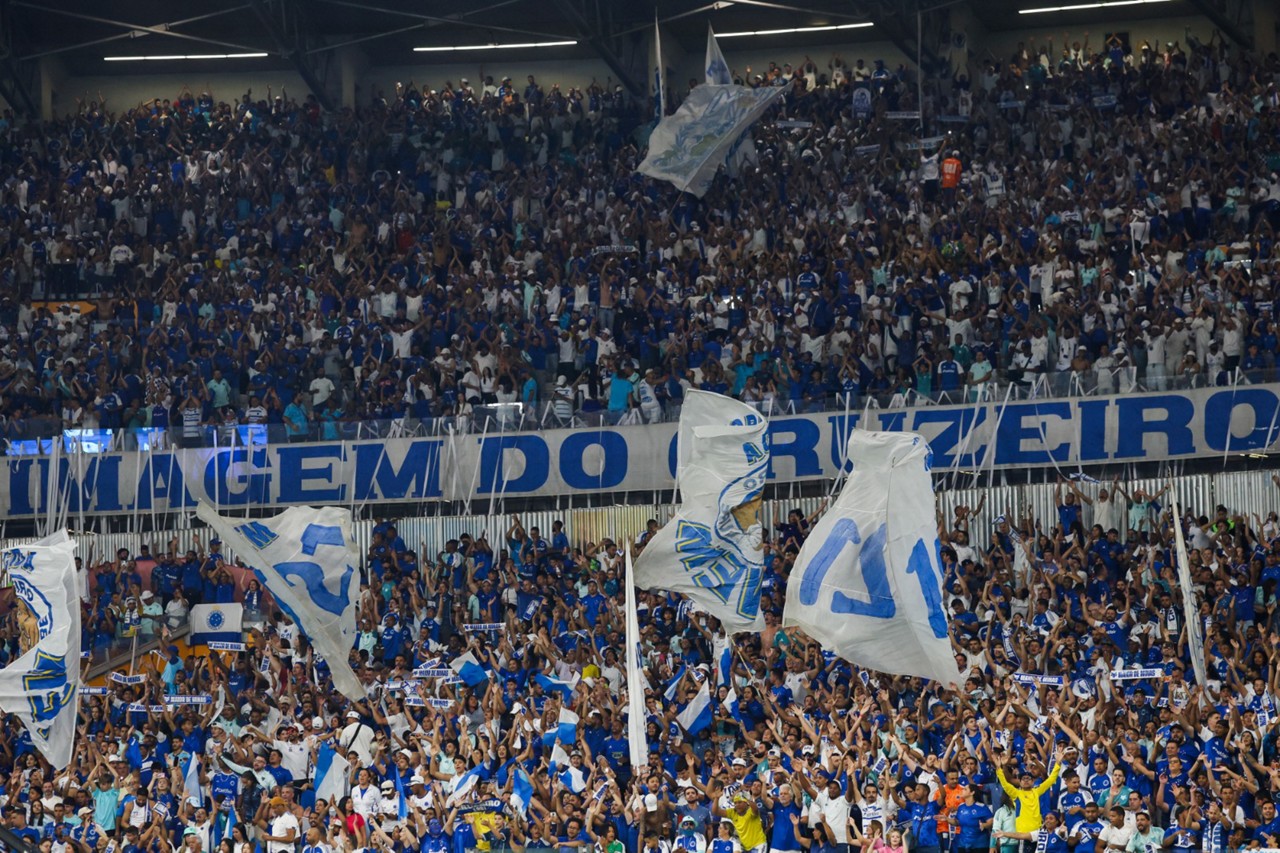 Torcida do Cruzeiro no Mineirão