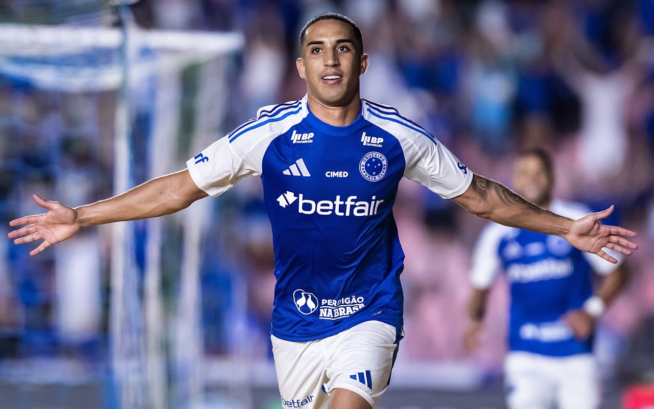 Christian foi o autor do único gol da partida entre Cruzeiro e Vasco (Foto: Gustavo Aleixo/Cruzeiro)