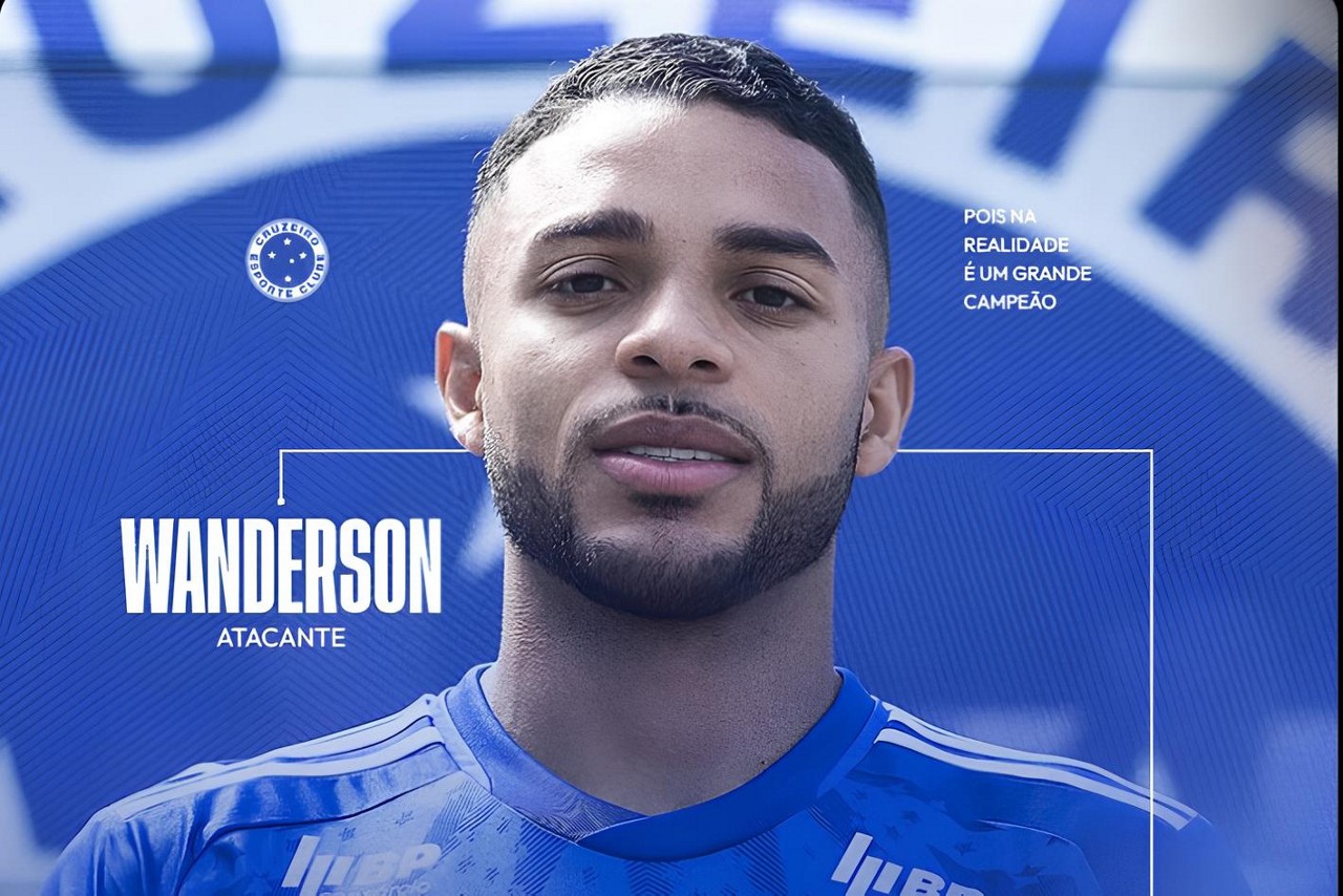 Wanderson foi oficializado pelo Cruzeiro