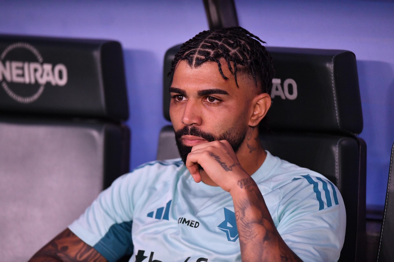 Gabriel Barbosa entrou no segundo tempo