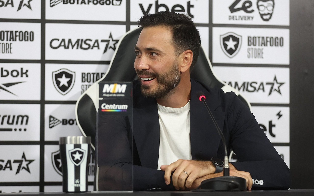 Davide Ancelotti diz que se surpreendeu no duelo 1x1 do futebol brasileiro (Foto: Vítor Silva/Botafogo)