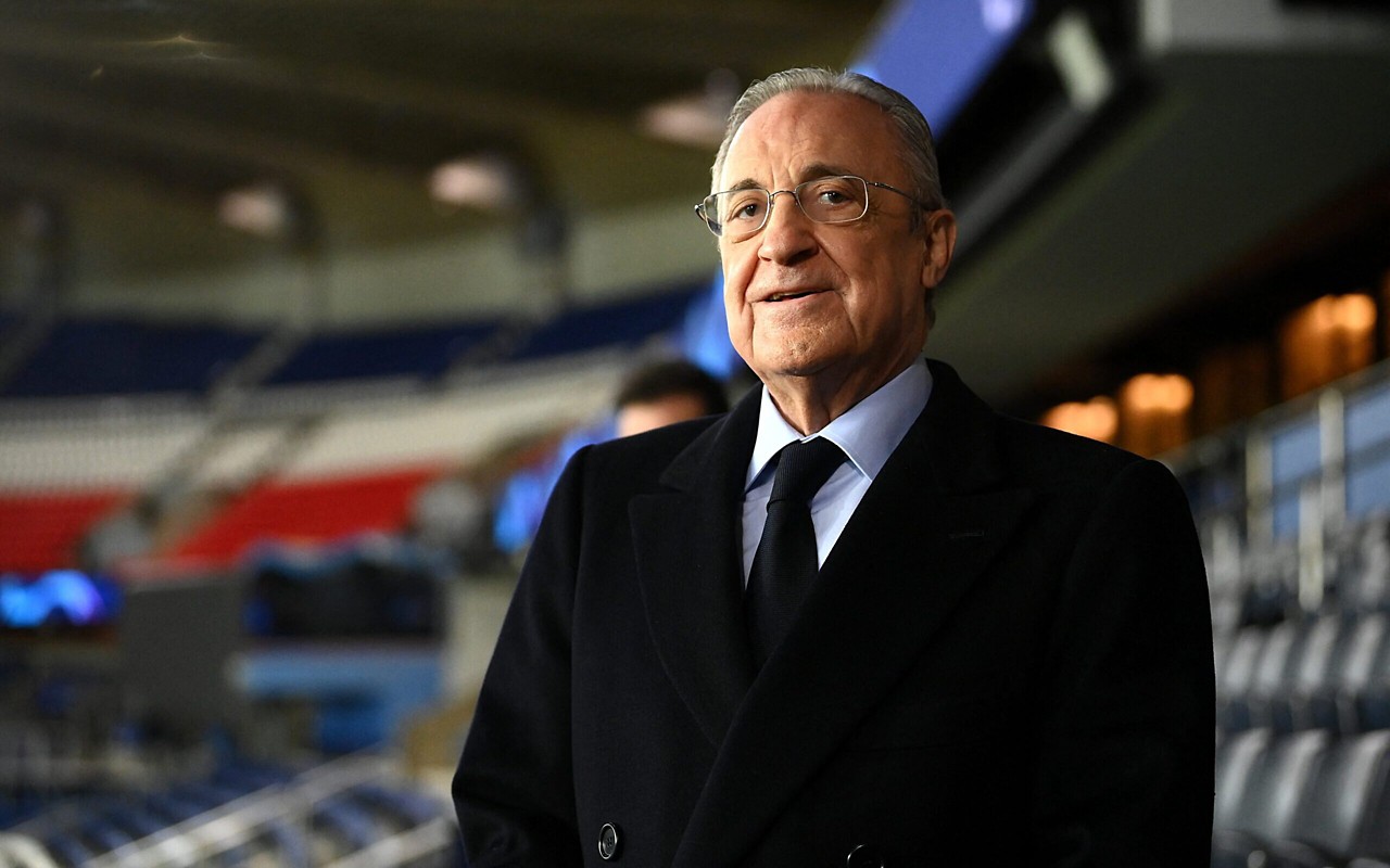 Florentino Pérez é presidente do Real Madrid (Foto: Franck Fife/AFP)