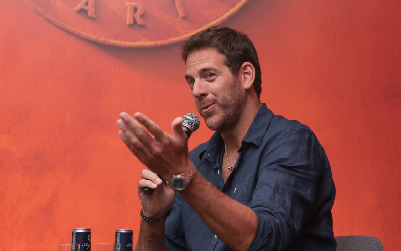 Juan Martin Del Potro no Roland Garros Junior Series (Marcello Zambrana/FFT)