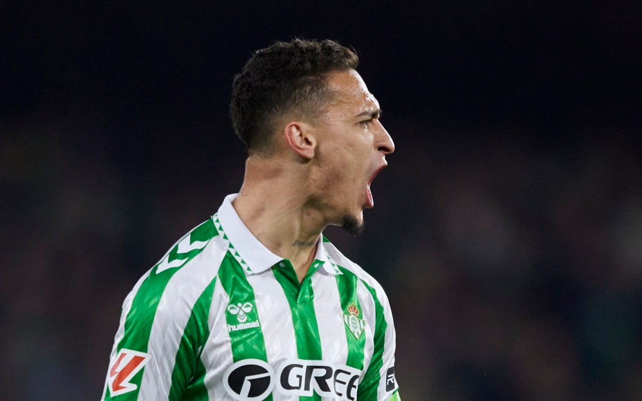 Antony, ex-Manchester United, pelo Bétis (Foto: Divulgação)