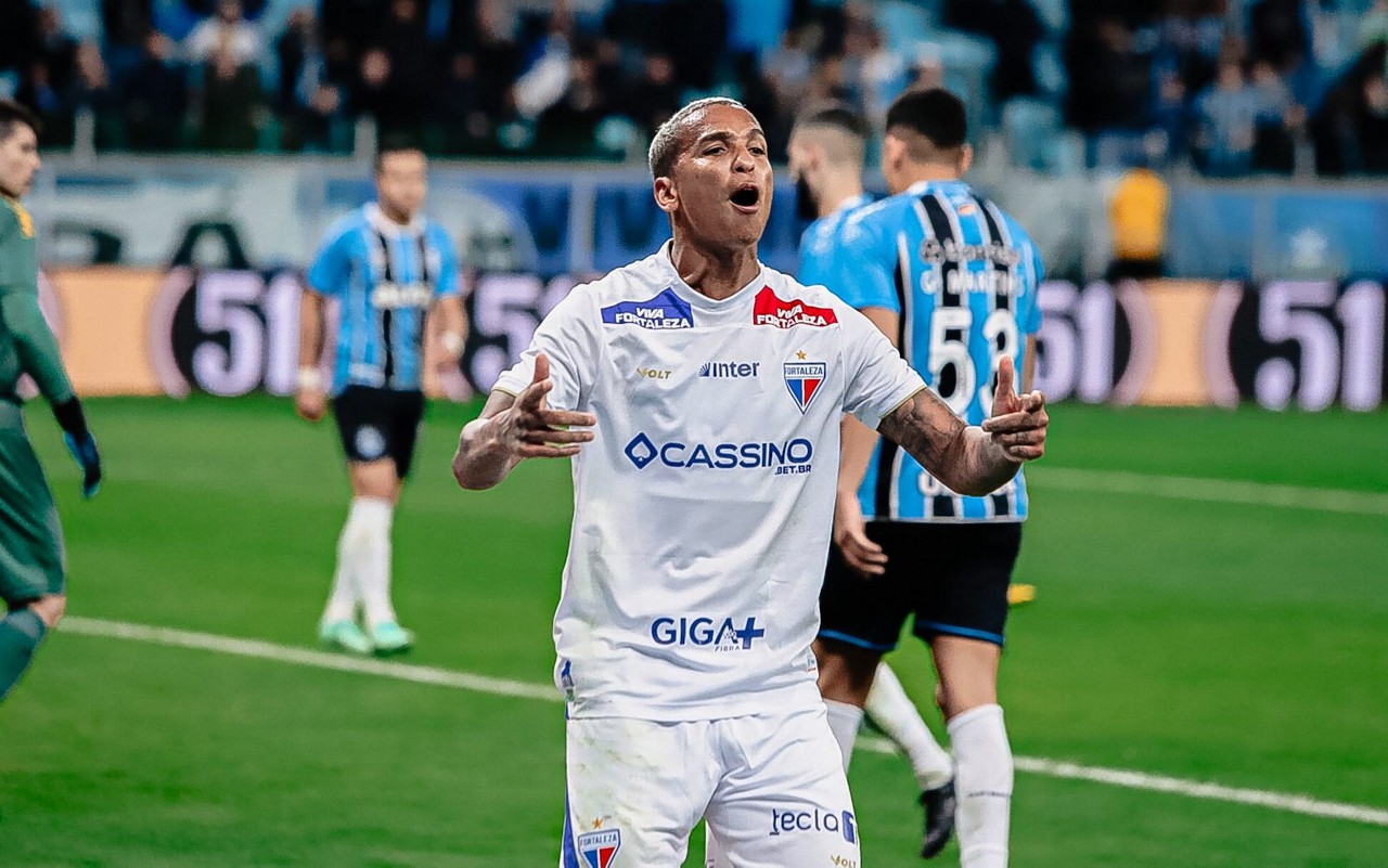 Partida entre Grêmio e Fortaleza, pelo Brasileirão (Foto: Matheus Amorim/Fortaleza EC)