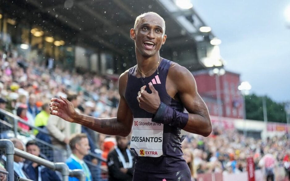 Alison "Piu" dos Santos foi campeão na Diamond League de 2024 (Foto: Heiko Junge/AFP)