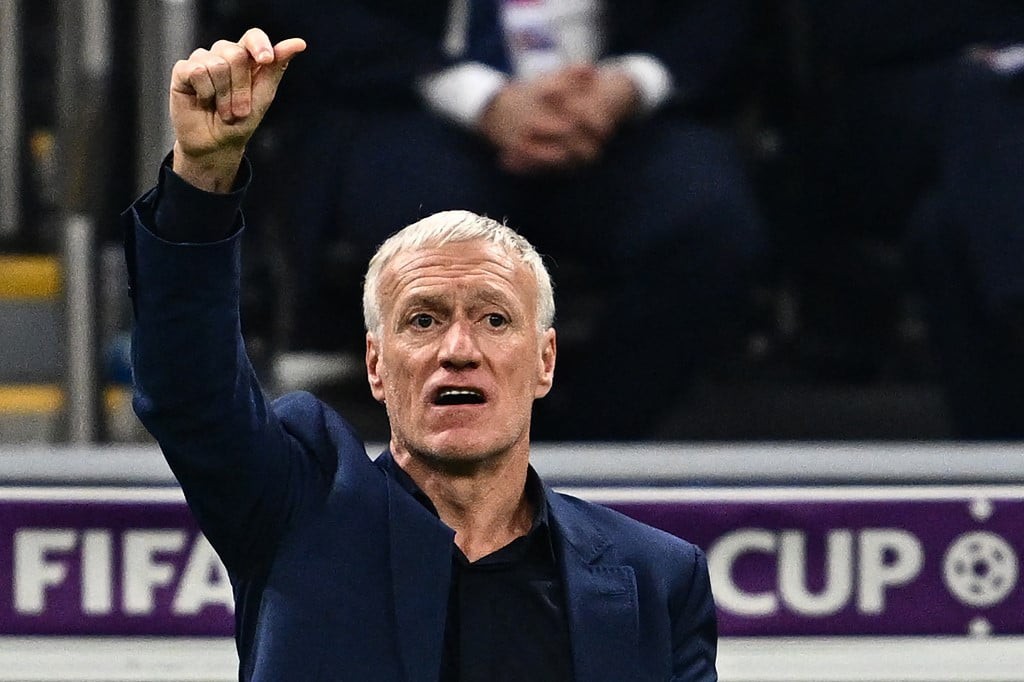 Didier Deschamps, técnico da França (Foto: Gabriel Bouys/AFP)