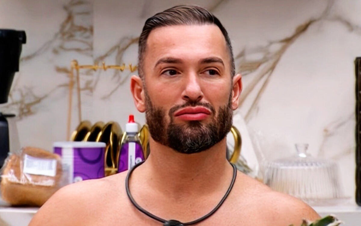 Diego Hypolito na casa do BBB 25 (Foto: Reprodução)