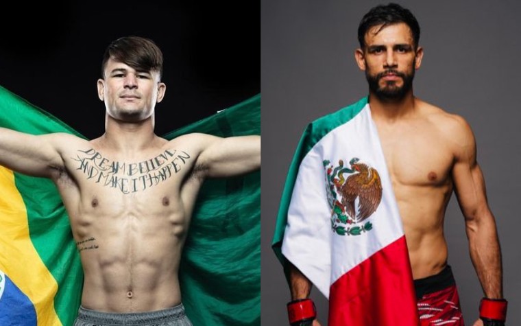 Diego Lopes e Yair Rodriguez, lutadores do peso-pena do UFC (Foto: Reprodução)