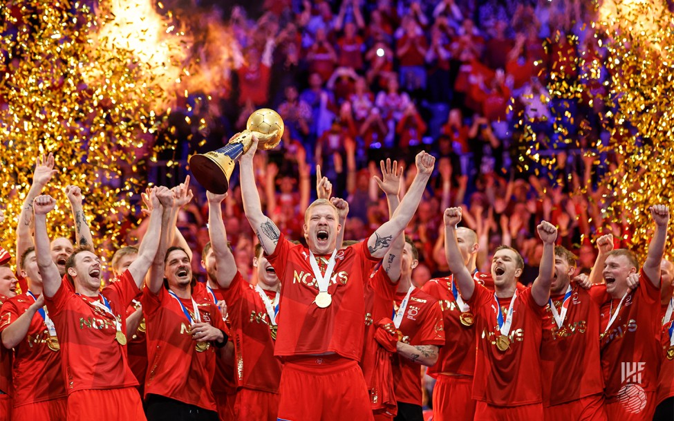 Dinamarca conquistou o quarto Mundial de Handebol Masculino e o quarto consecutivo (Foto: Divulgação/IHF)