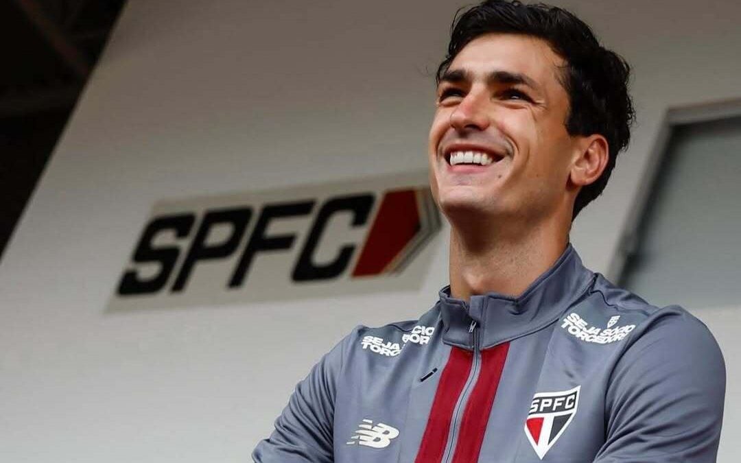 Dinenno falou sobre chegada ao São Paulo (Foto: Divulgação/ SPFC)