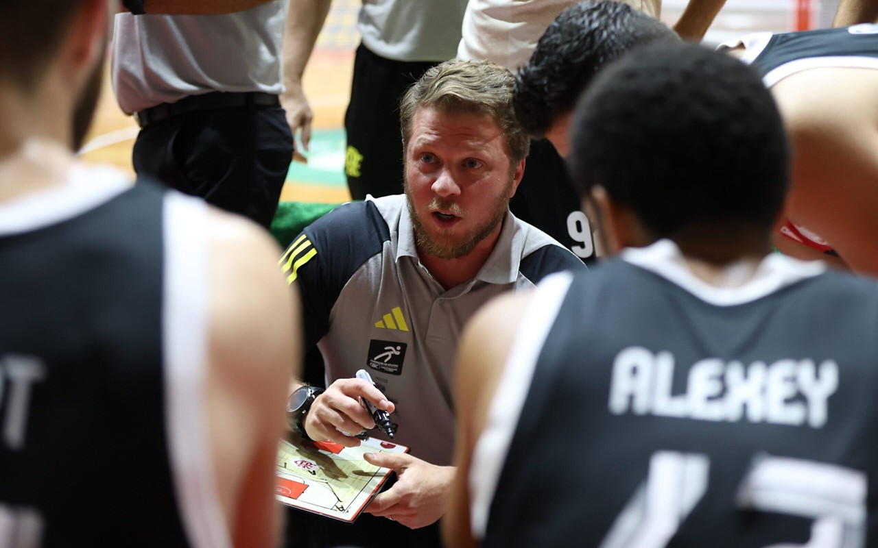 Gustavo de Conti durante jogo do FlaBasquete (Foto: Wilian Oliveira/Foto Atleta)