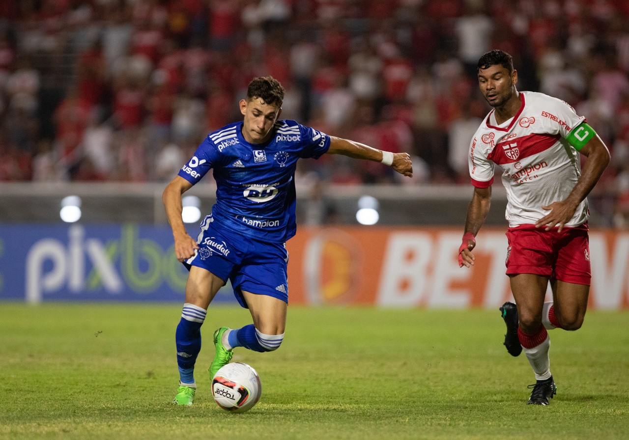 O Cruzeiro venceu os dois jogos contra o CRB pela Série B de 2022 (Foto: Staff Images/Cruzeiro)