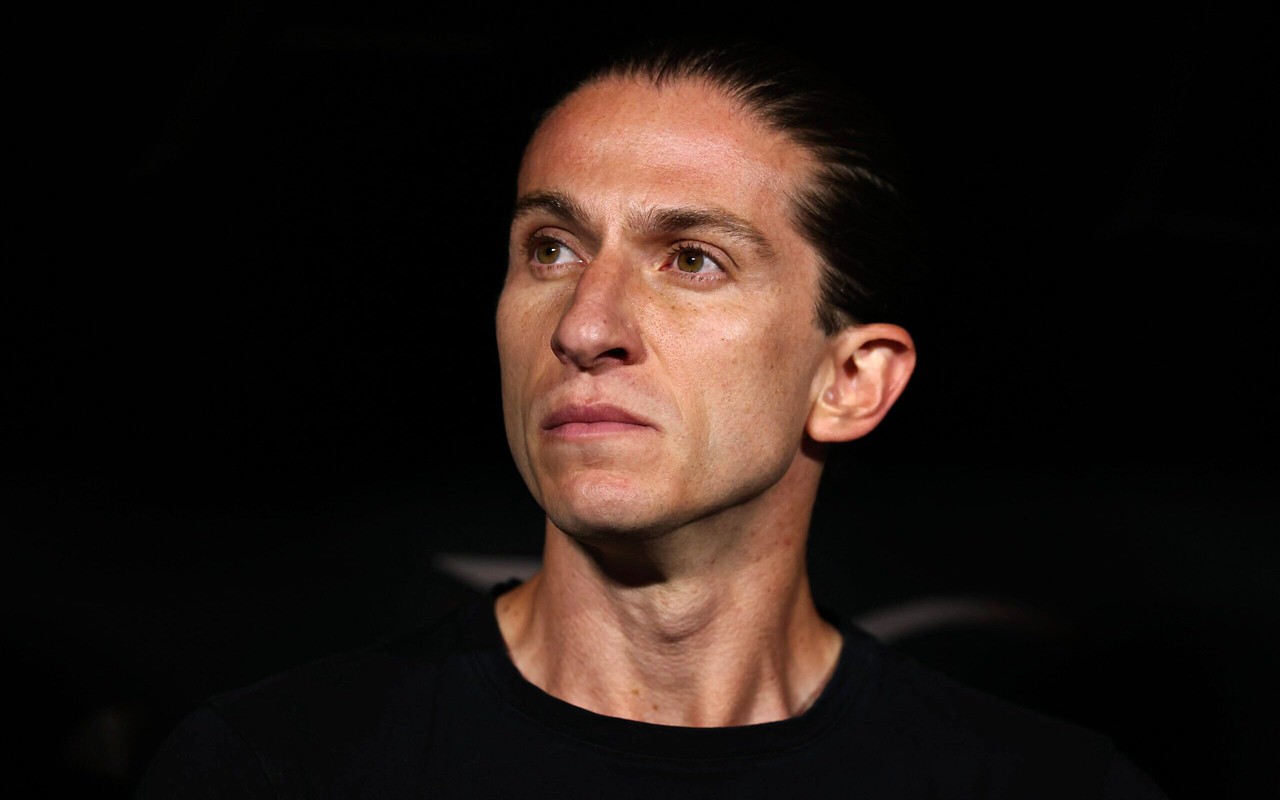 Filipe Luís, técnico do Flamengo (Foto: Dan Mullan / Getty Images North America / Getty Images via AFP)