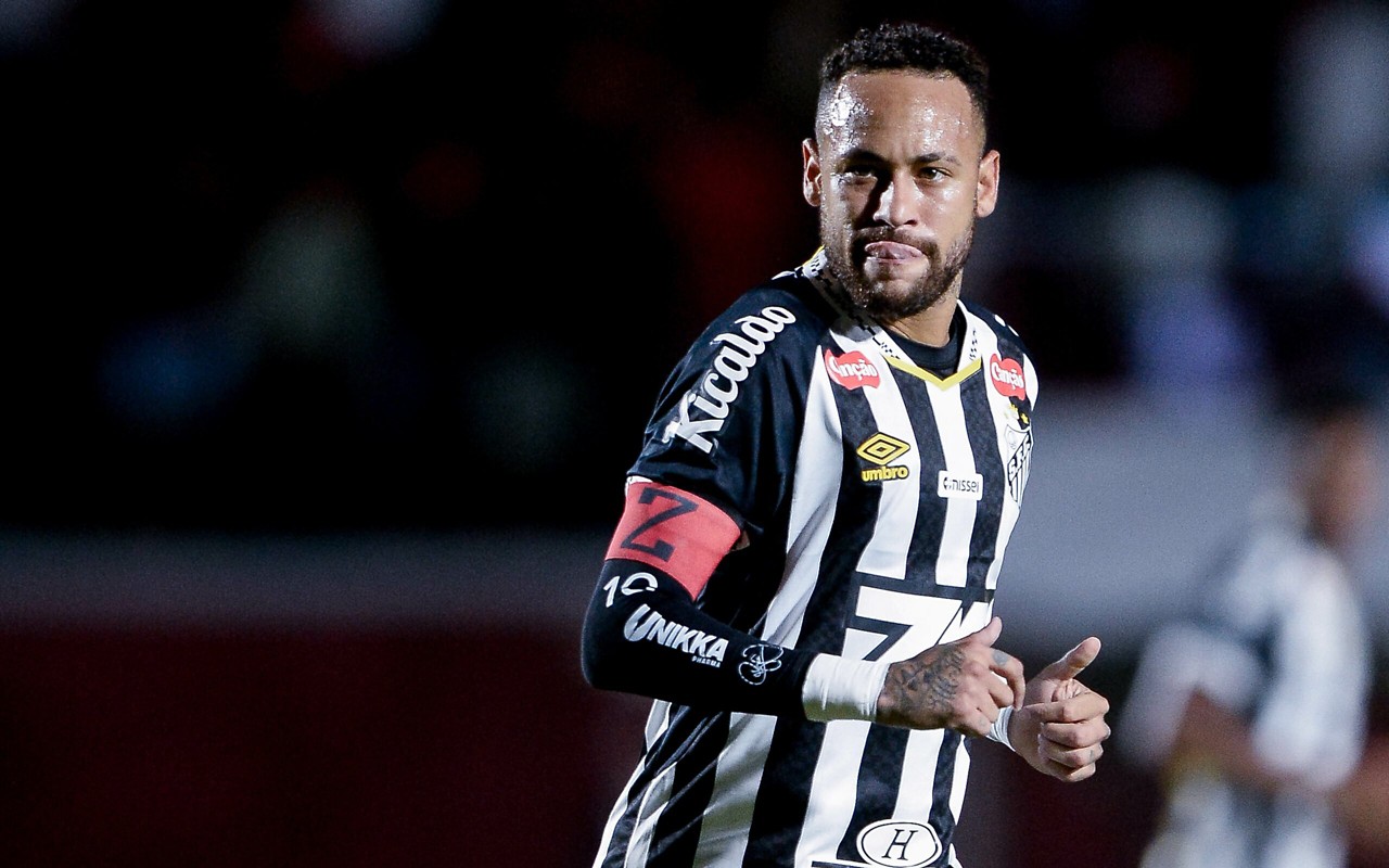 Neymar é o atleta mais valioso do elenco do Santos (Foto: Jhony Pinho/AGIF)