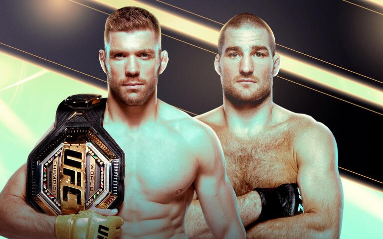 Dricus du Plessis e Sean Strickland se enfrentam no evento principal do UFC 312 (Foto: Reprodução/UFC)