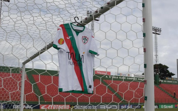 Portuguesa fechou três novos patrocinadores pontuais para o duelo contra o Corinthians. (Reprodução/Instagram)