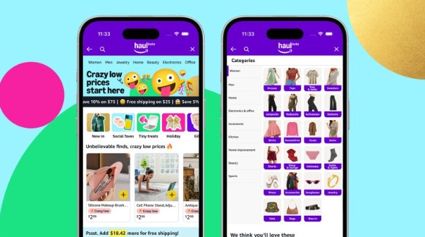 Amazon apresenta Haul, seção de produtos mais baratos da plataforma