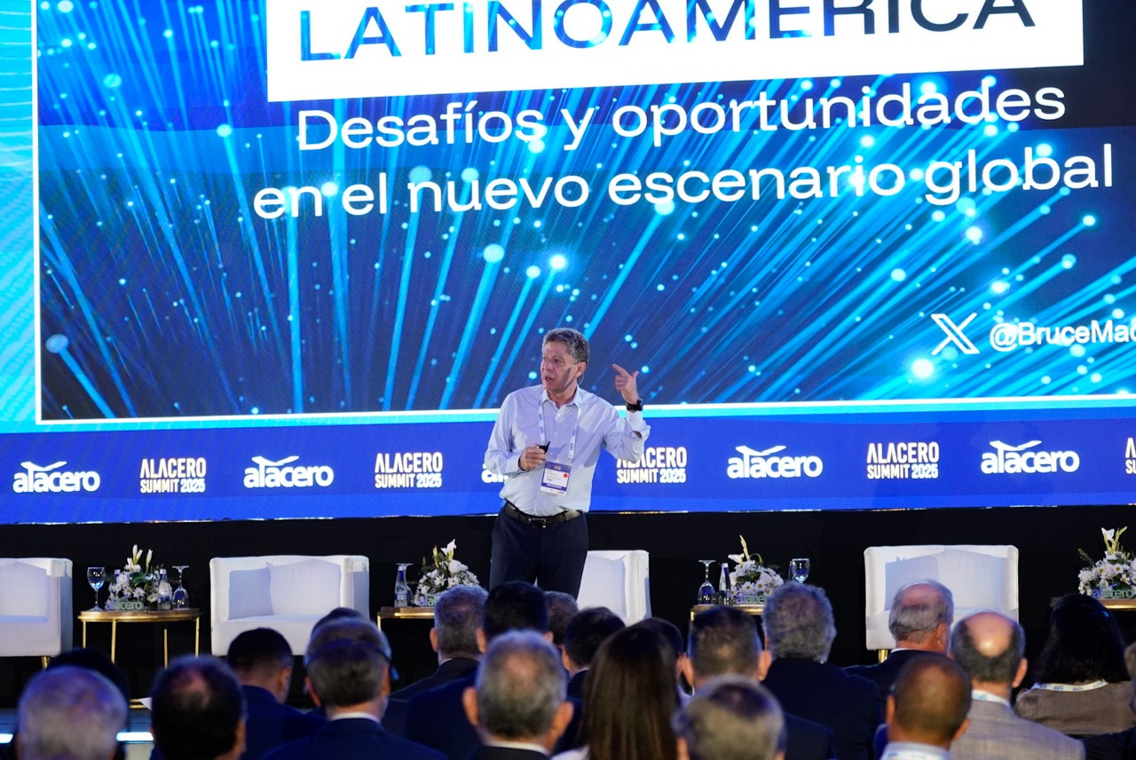 Bruce Mac Master no evento latino-americano da siderurgia 