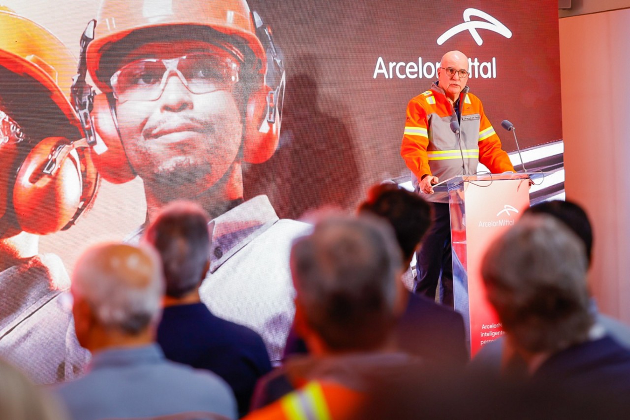 Jefferson de Paula, CEO da ArcelorMittal, fala sobre os investimentos em Sabará
