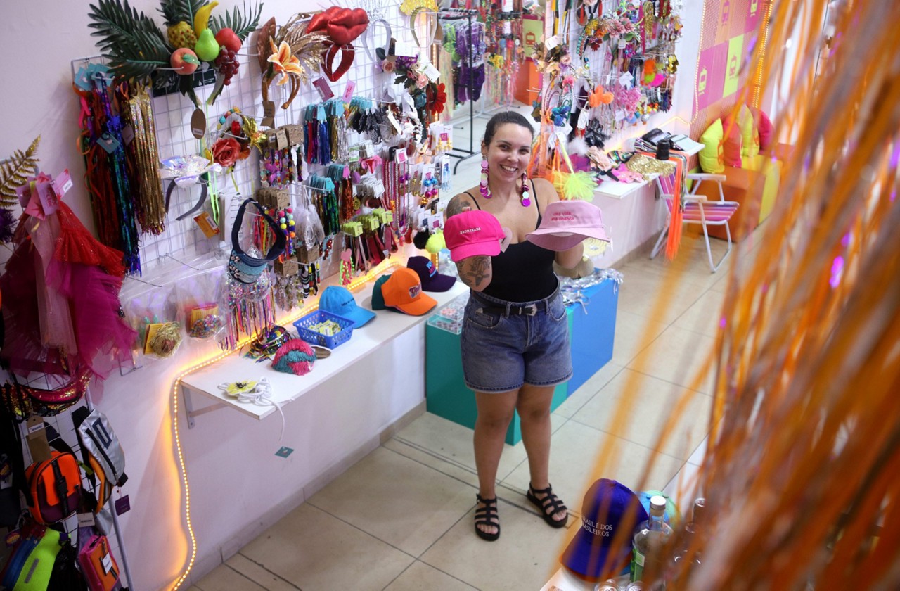 Estação Carnaval tem diversos parceiros que produzem peças para todo tipo de folião