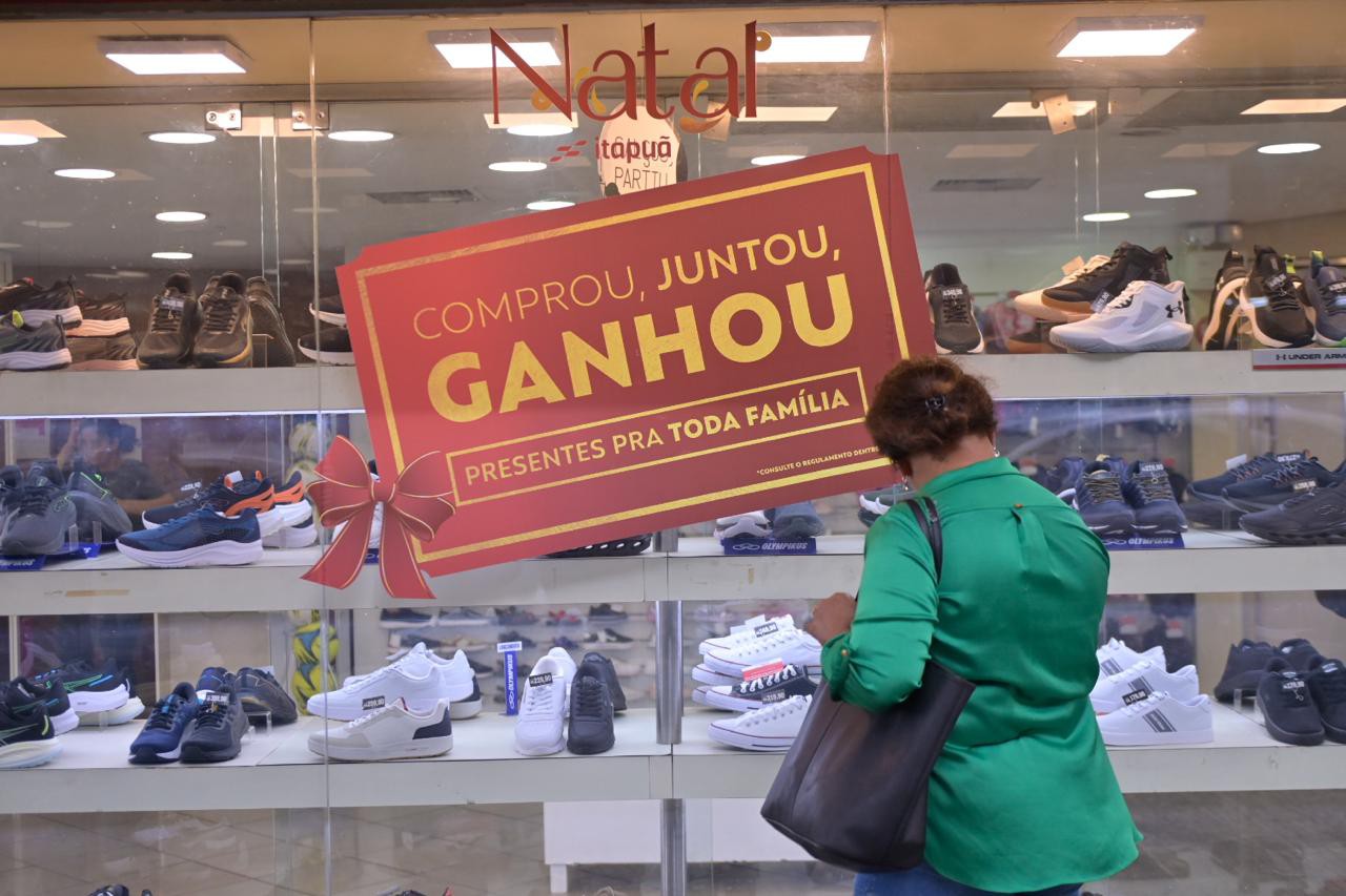 Compras de Natal no comércio de BH 2024