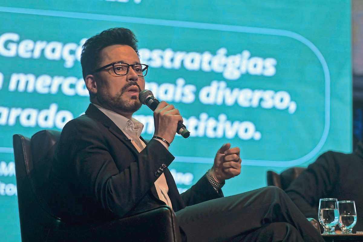 O presidente da ABRH-MG e CEO da Prime Talent, David Braga, participou do seminário sobre o futuro do trabalho promovido pelo O TEMPO