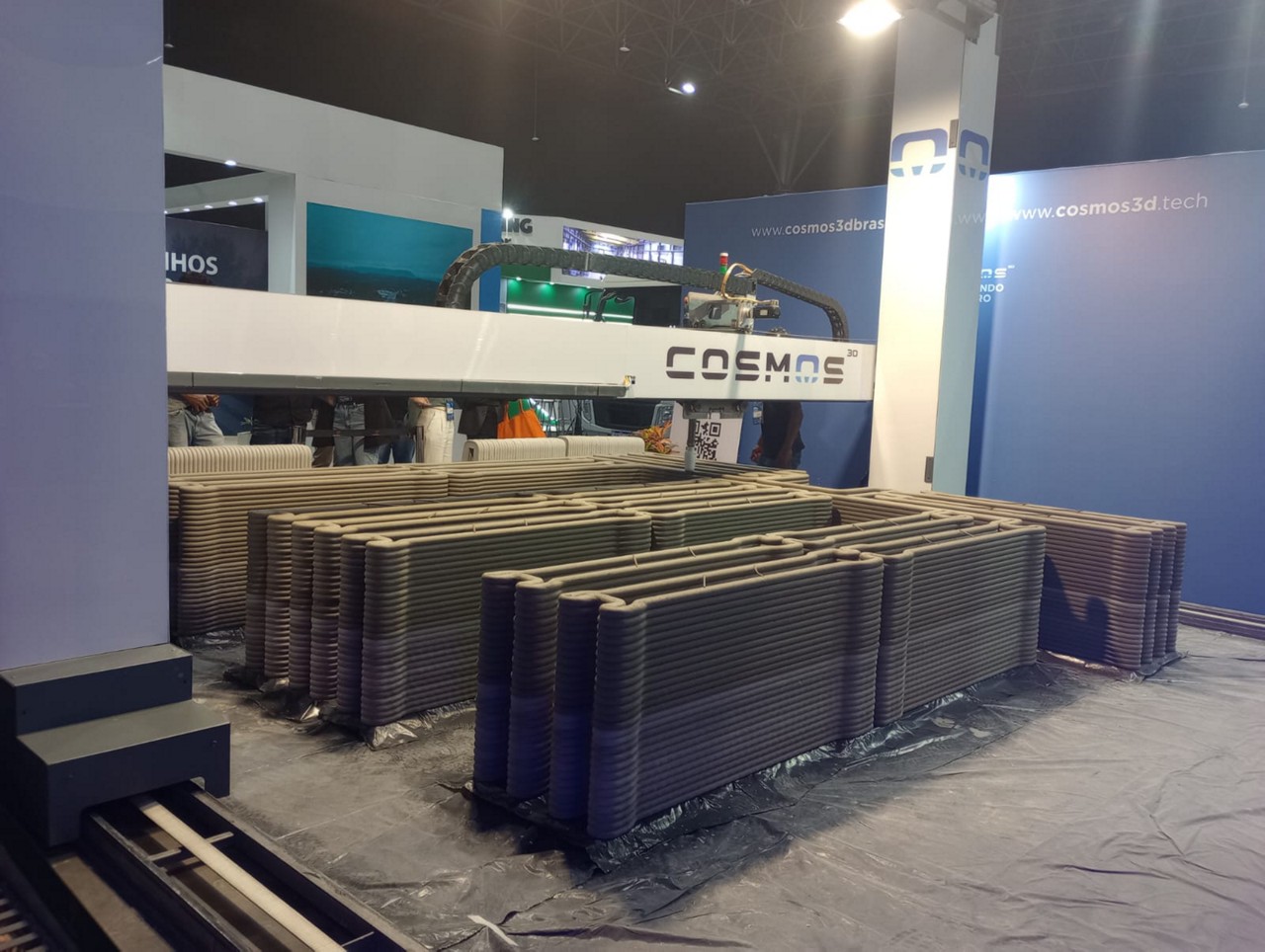 Cosmos 3D mostra como é o processo de construção durante a InfraBusiness Expo 2025