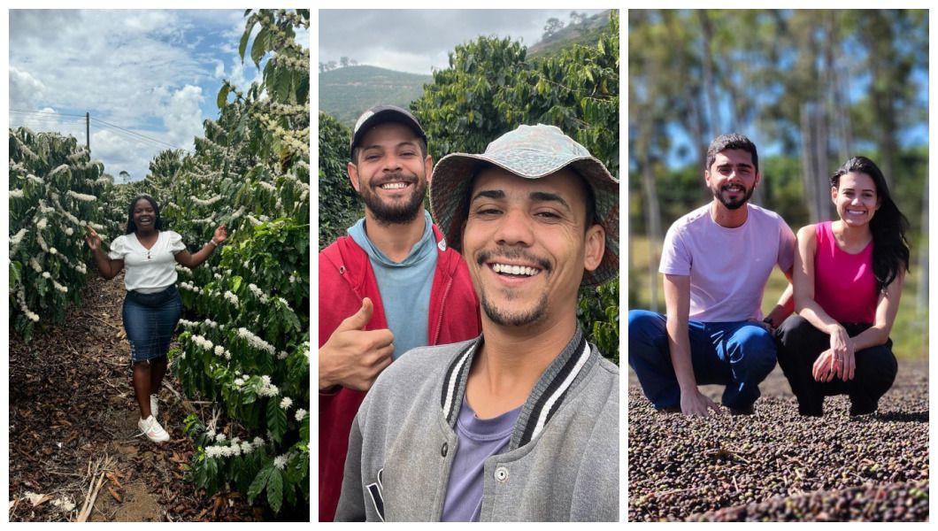 Kassiane Thayna, Os meninos e O casal do café mostram nas redes sociais o dia a dia do jovem no campo