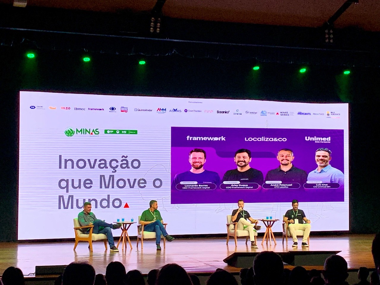 do Minas Summit teve participação de executivos da Localiza e da Unimed-BH