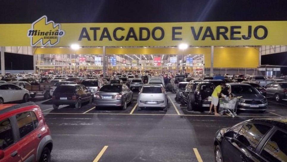 Imagem ilustrativa de uma loja do Mineirão Atacarejo