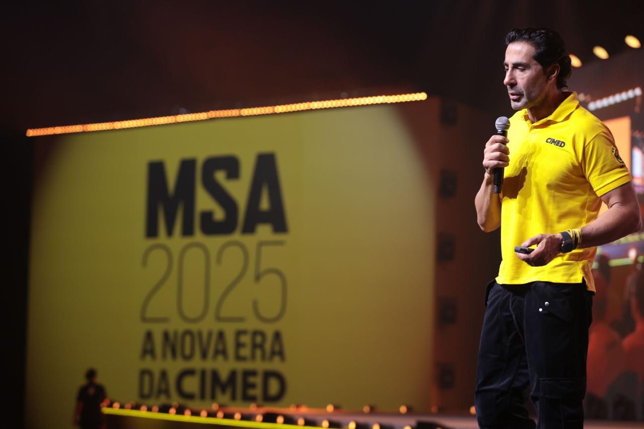 João Adibe Marques, CEO da Cimed, durante o MSA 2025