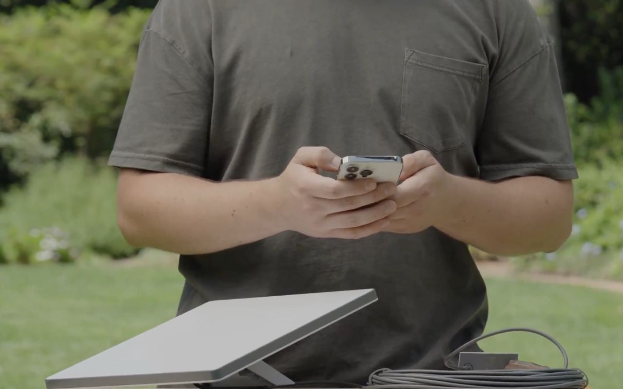 Starlink Mini permite conectividade em áreas remotas
