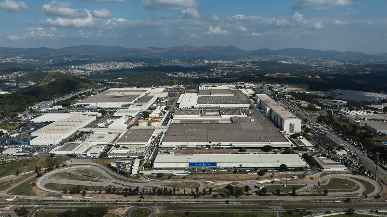 Fábrica de Betim é a maior da Stellantis no mundo 