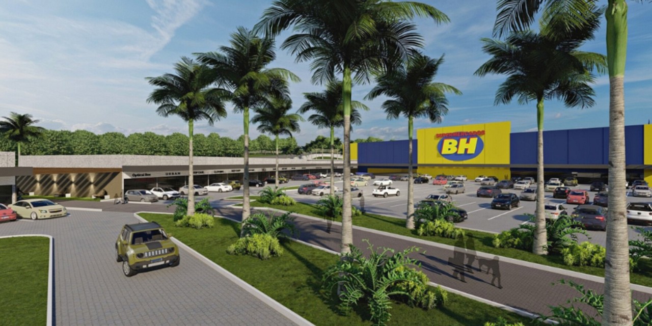 Imagem ilustrativa do projeto do Reserva Mall, no Barreiro