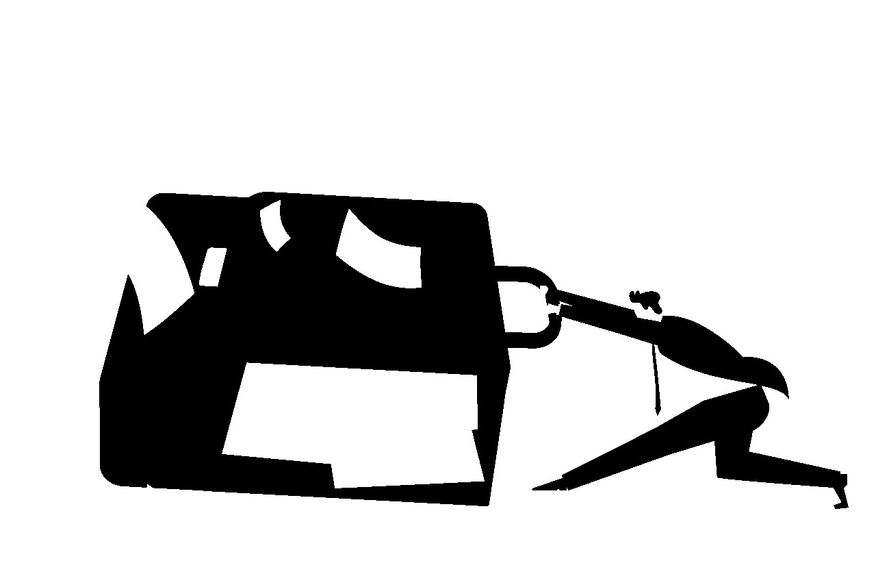 The hard-working businessman, exhausted and overworked, the businessman pulls a briefcase full of documents