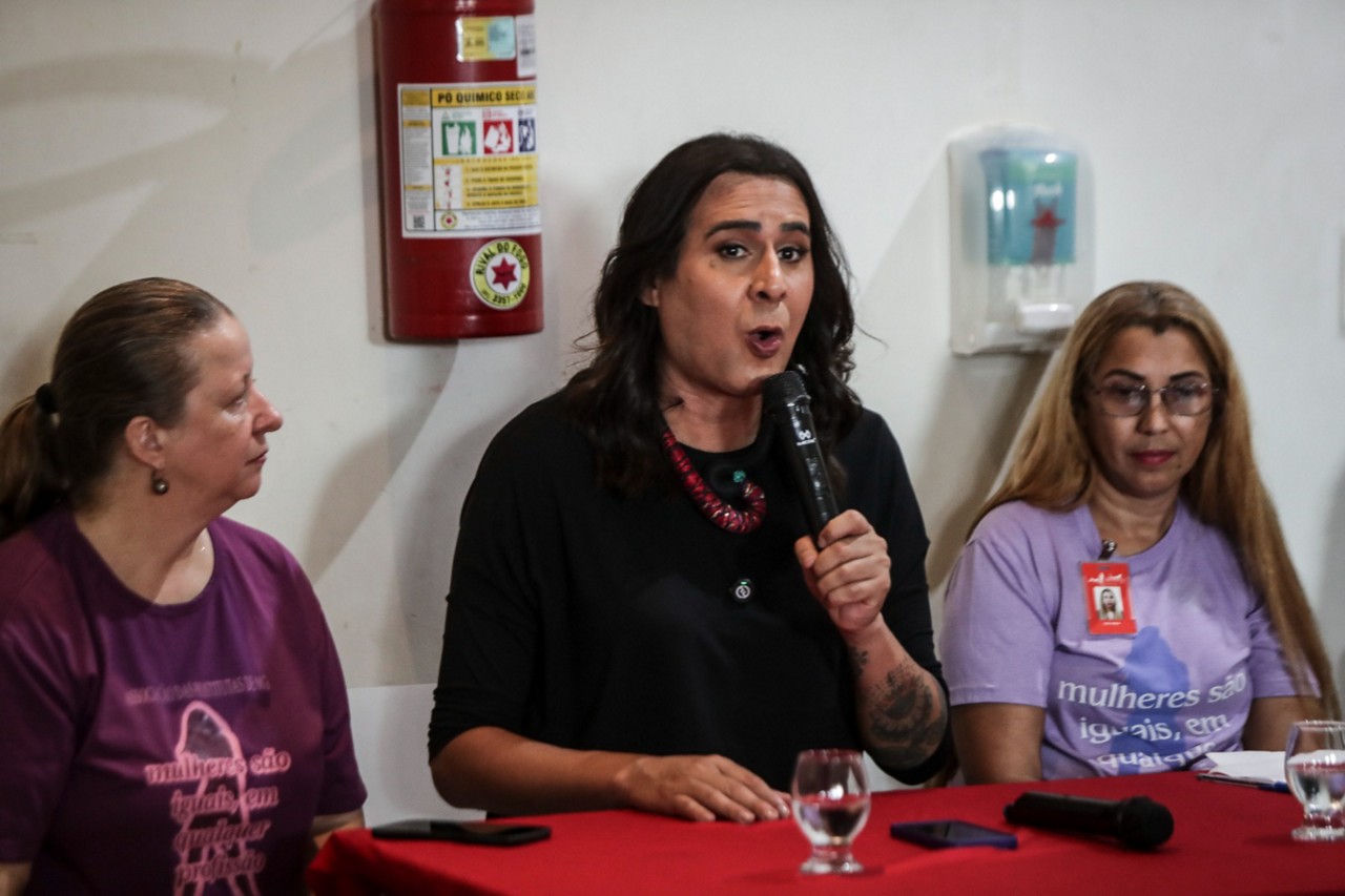 Duda Salabert (PDT) participou de evento de lançamento de projeto de acolhimento de pessoas LGBT+ e combate ao HIV